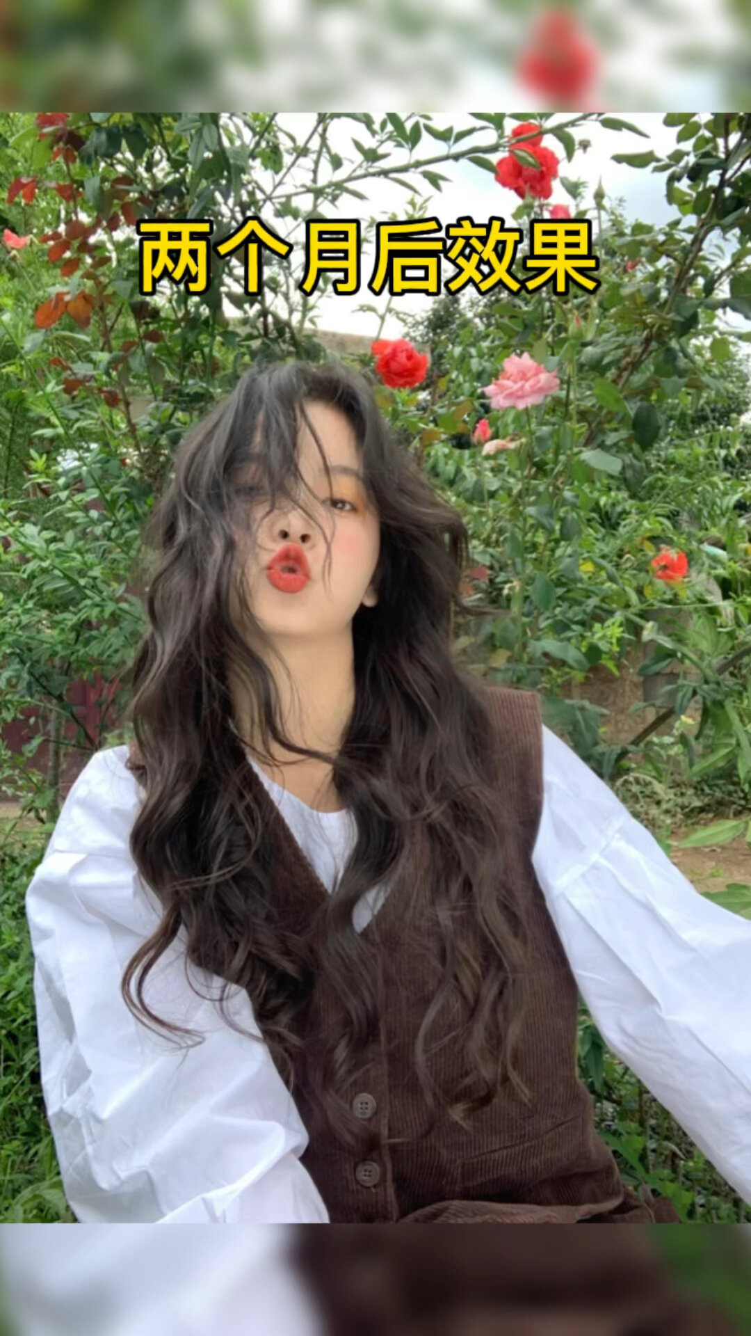 长发女生不可错过的港风蛋蛋卷发拯救发量