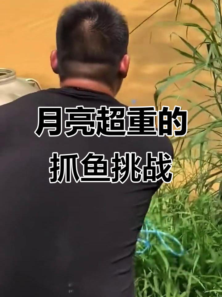 撒网捕鱼大作战,月亮重得让人笑出声