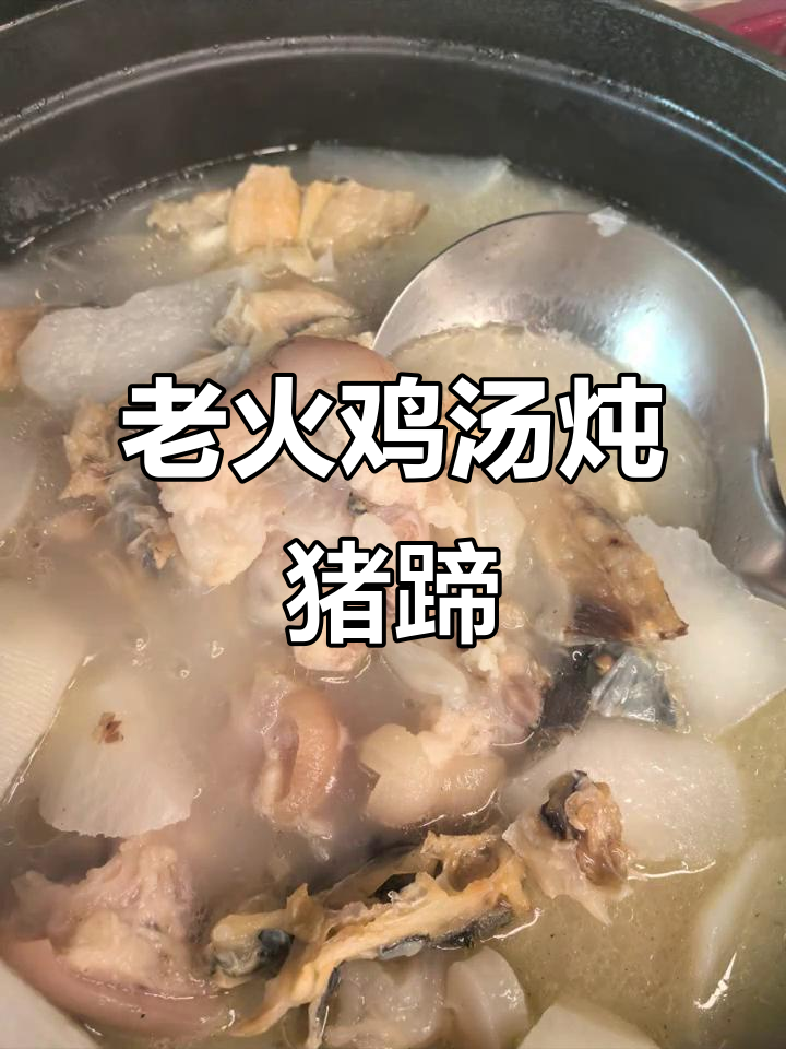 鸡泡鱼干煲猪手，老火汤的粤菜风味