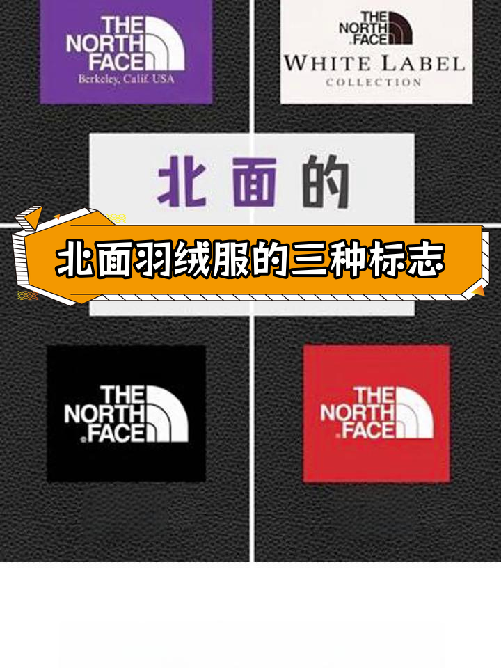 北面羽绒服商标解析:不同颜色代表的含义