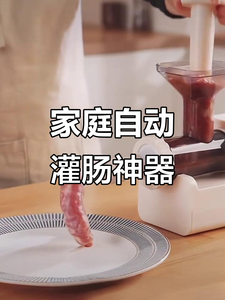 家用全自动灌肠机,轻松制作香肠腊肉