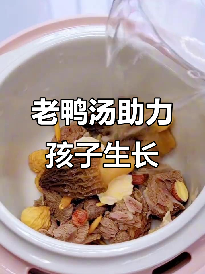 孩子成长必喝老鸭汤,健脾又美味