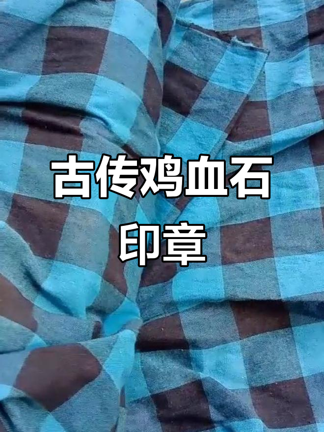 祖传鸡血石印章,神秘瑞兽与文字待解