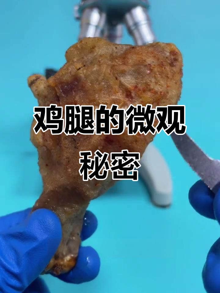 鸡腿还能放心吃吗?显微镜下看真相