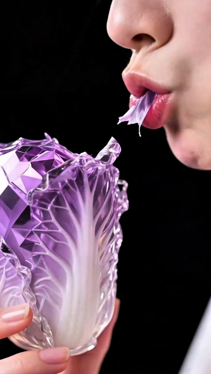 吃一个水晶白菜