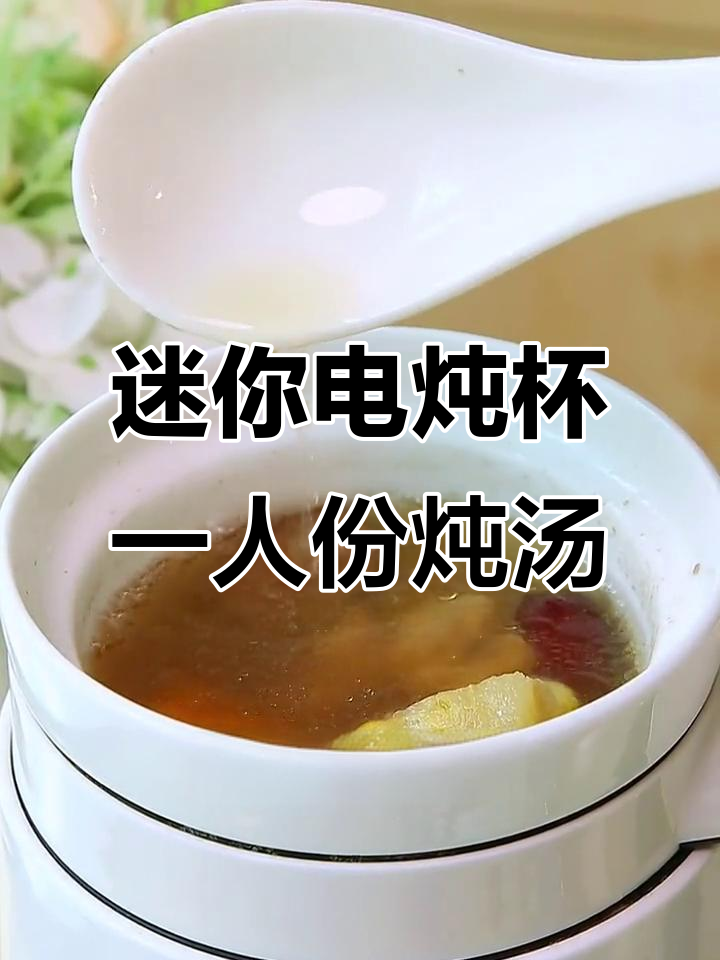 一人食也能炖汤煮粥,迷你电炖杯让生活更精致
