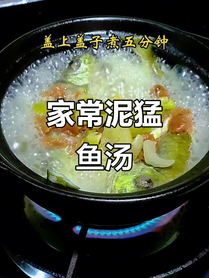 泥猛鱼汤,鲜嫩美味又简单,家常做法大揭秘