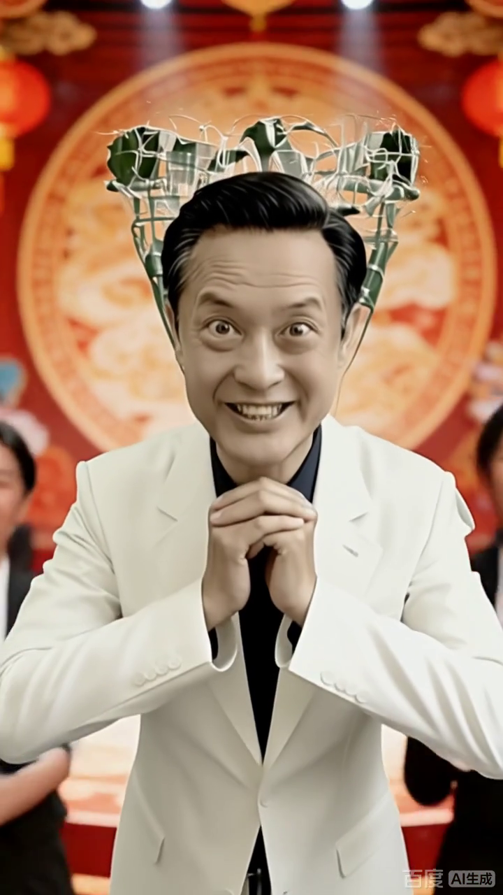 绿冠大叔笑出表情包