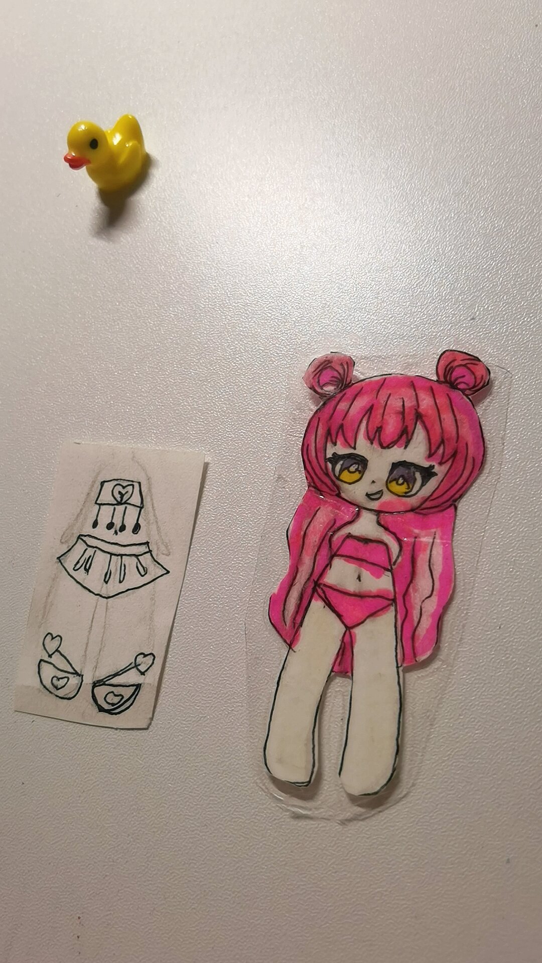 手工伙伴|自制纸片人衣服详细教程视频