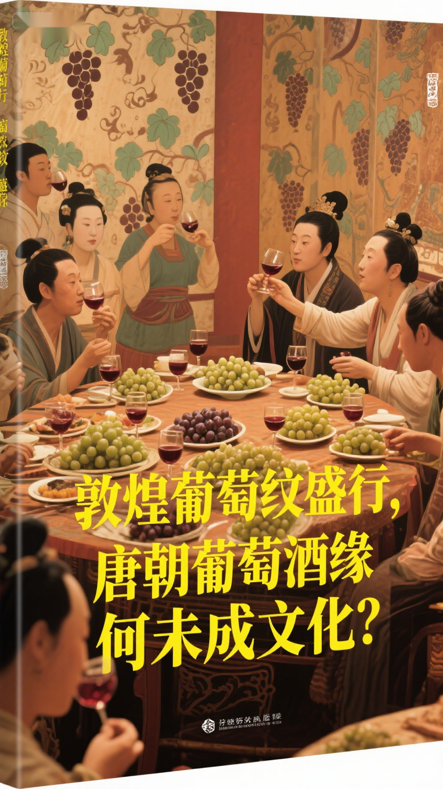 敦煌葡萄纹盛行,唐朝葡萄酒缘何未成文化?