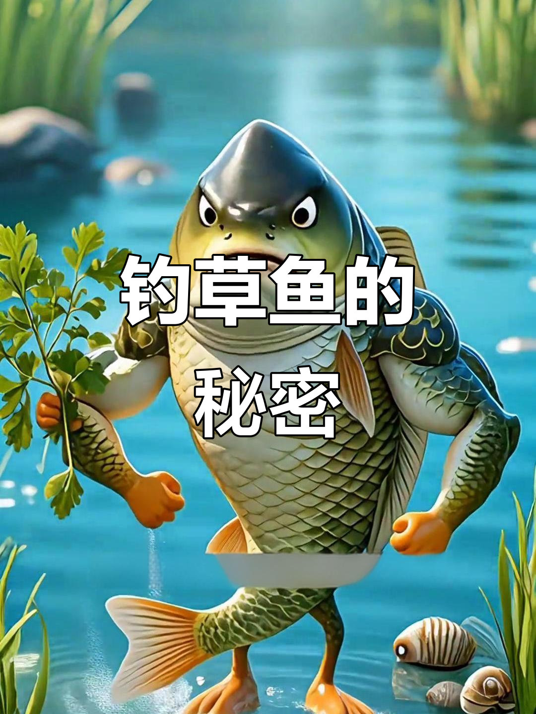 草鱼钓法大揭秘,如何用韭菜和香菜引诱它上钩
