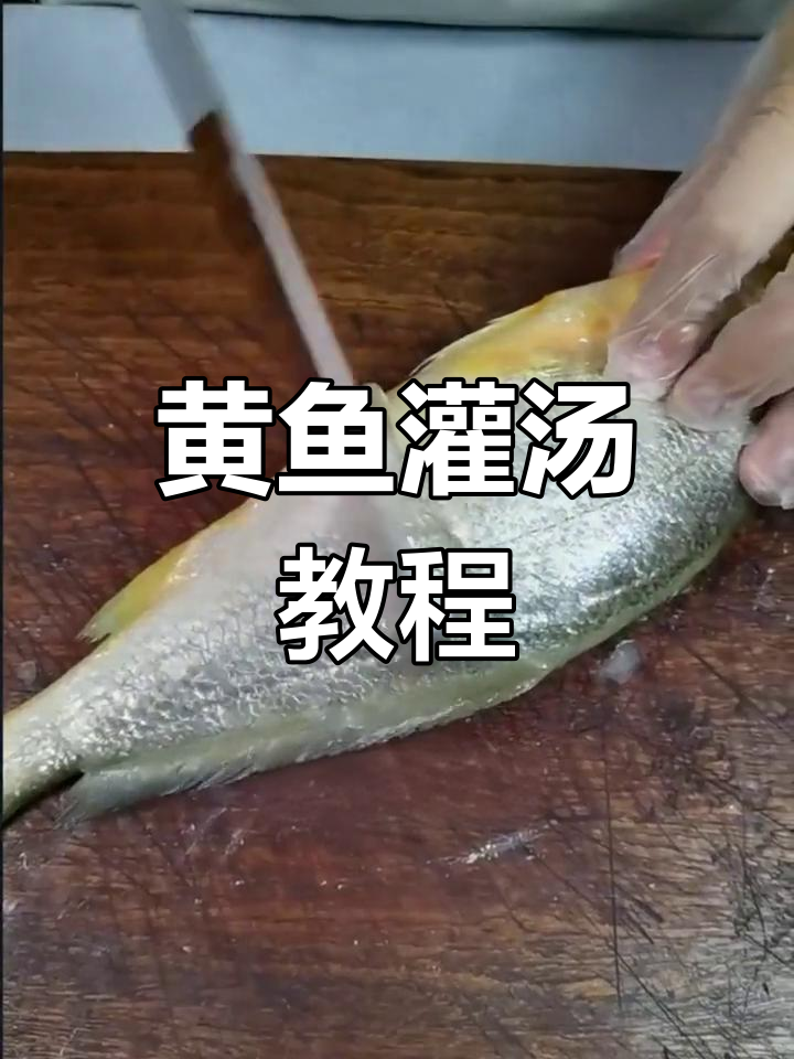 霜月照庭,黄鱼灌汤的美丽故事