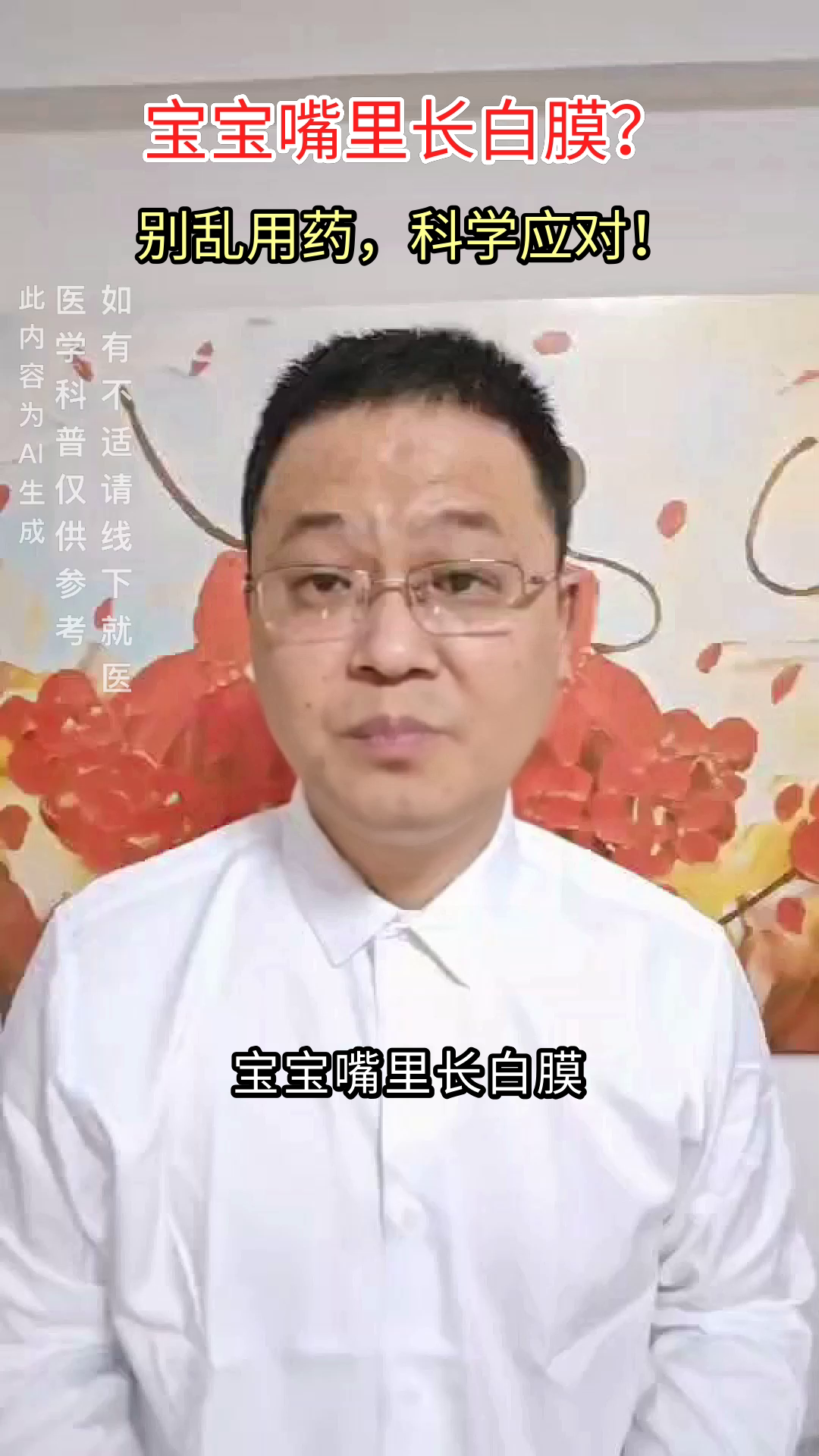 宝宝鹅口疮，用药别踩坑！