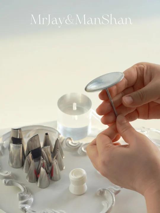 90%的人不知道裱花钉正确使用方法