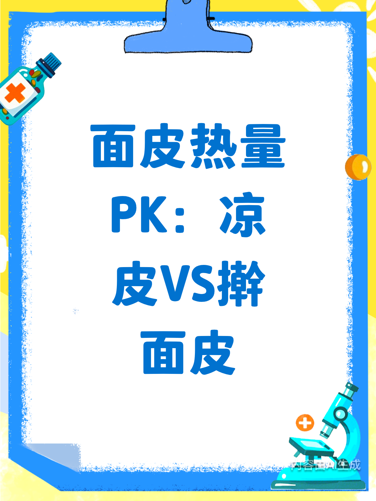 凉皮VS擀面皮,哪个热量更高?一看便知!