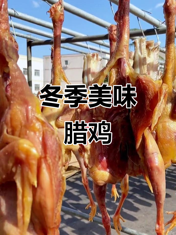 竹园散养腊鸡，肉质鲜美，冬日下酒绝配
