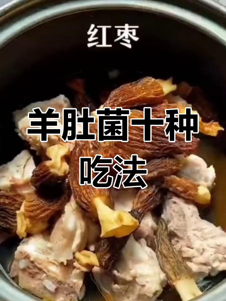 羊肚菌的十种美味做法,滋补又好喝