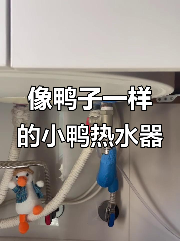 小鸭热水器真会“嘎嘎”叫，太有趣了！