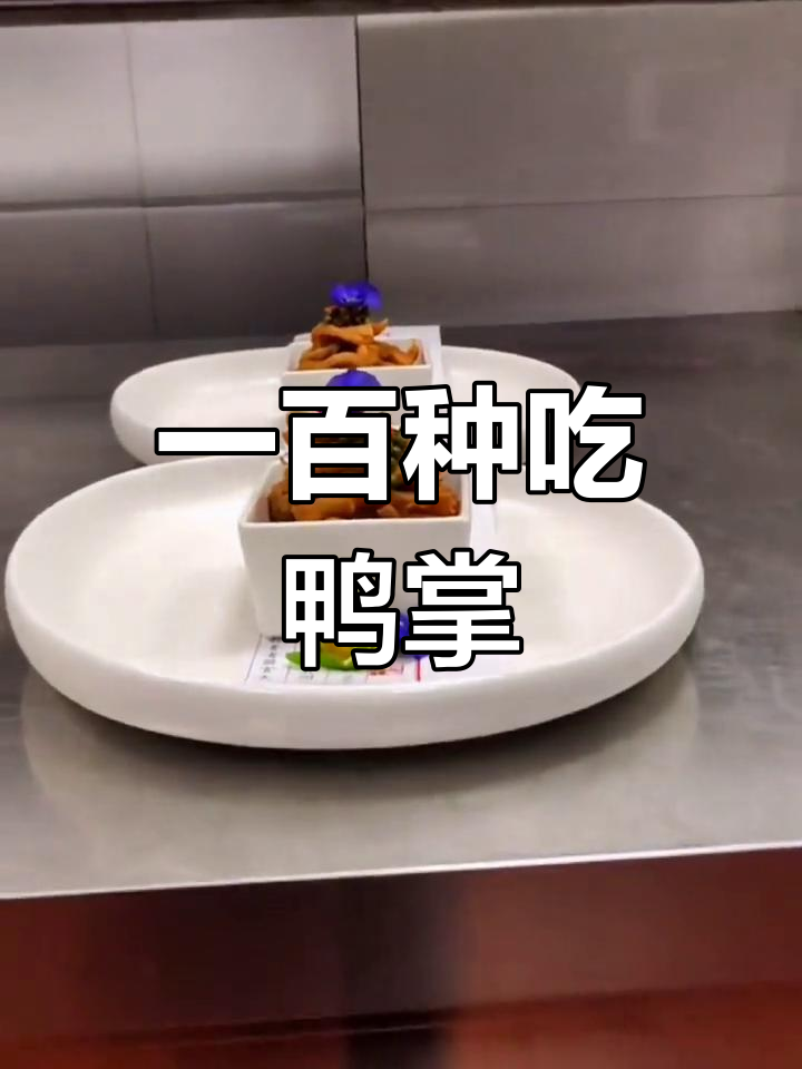 鸭掌的百种做法,吃了停不下来
