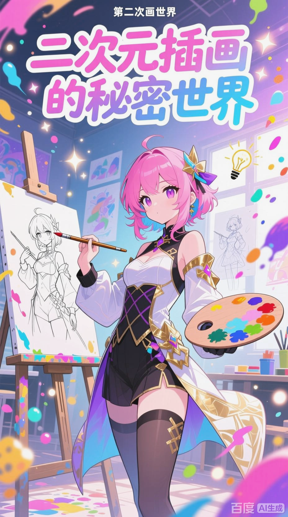二次元插画风格展示