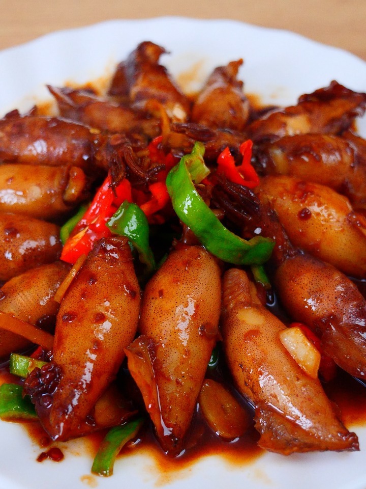 一分钟教会你做酱焖海兔,满籽海兔吃着更香