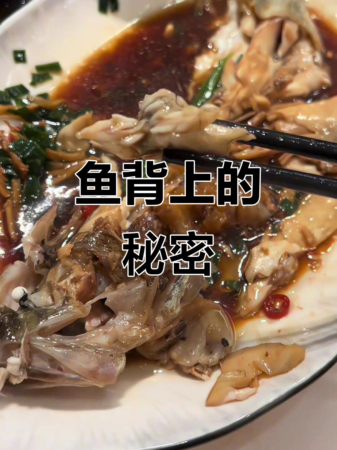 鱼背上这块肉才是最嫩的,以前竟然没发现!