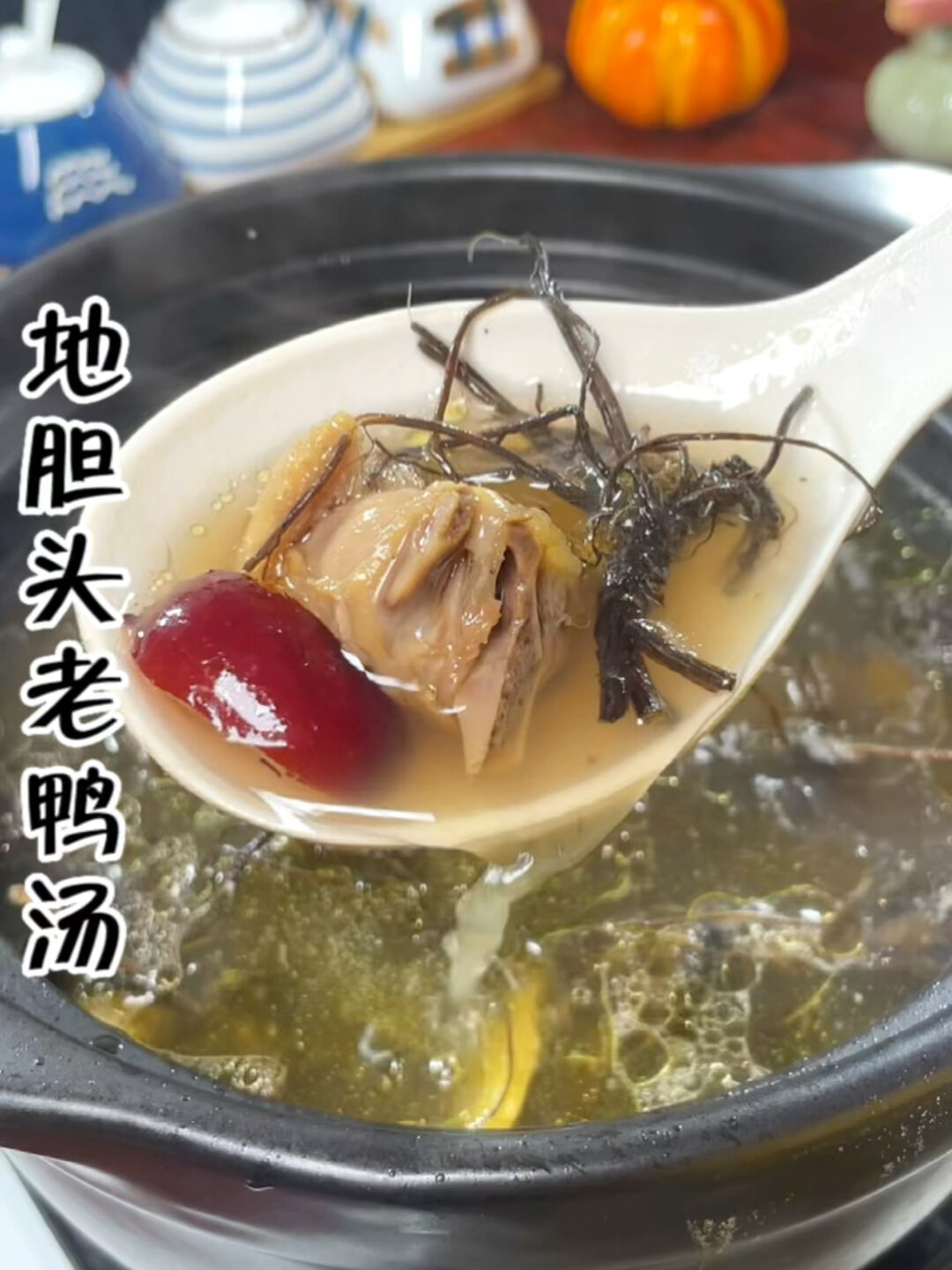 地胆头老鸭汤