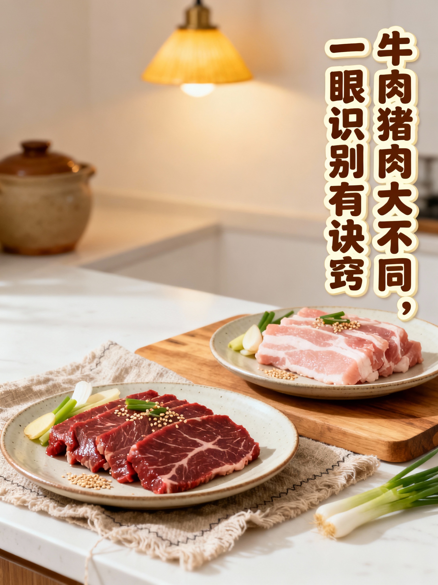 牛肉猪肉大不同,一眼识别有诀窍