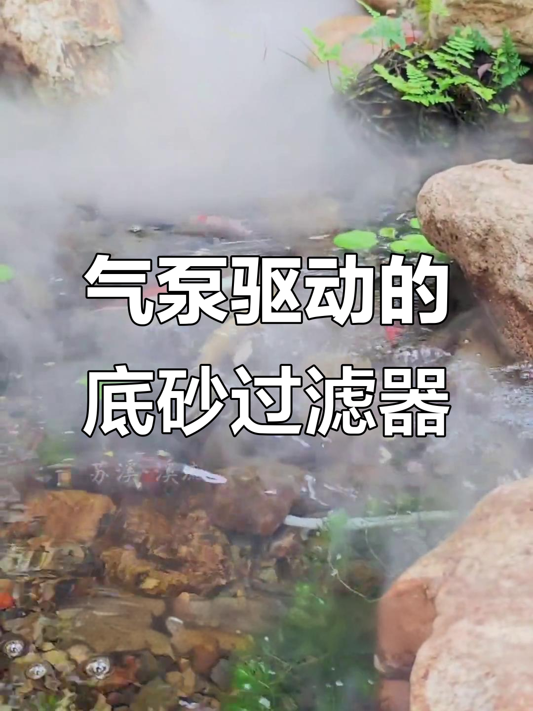 生态鱼池气举底砂过滤系统全解析，打造高效水循环