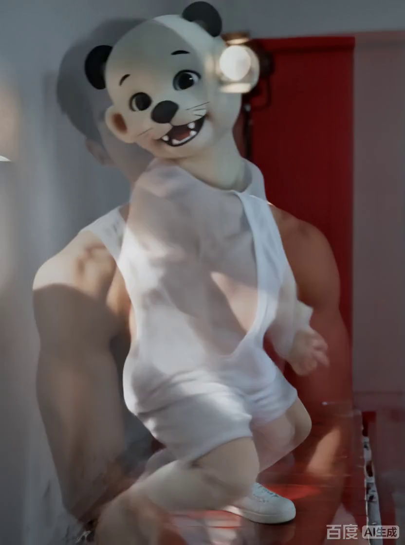 熊猫肌肉猛男上线
