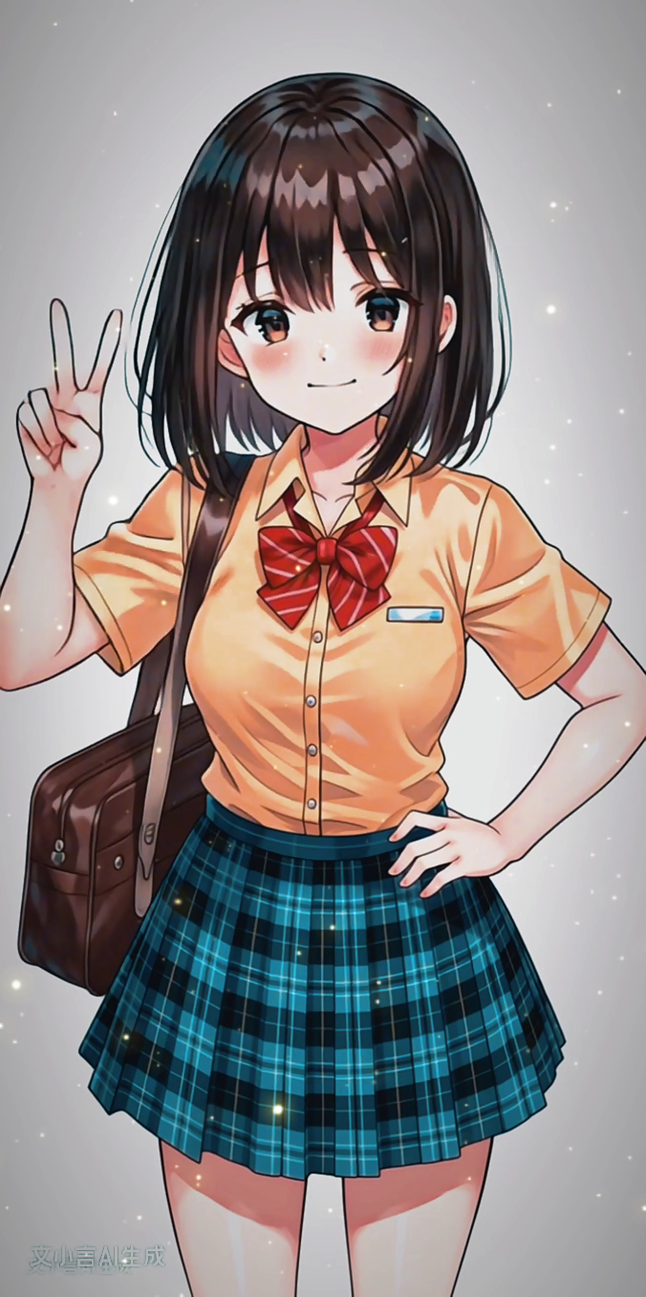 茶色头发剪短那天