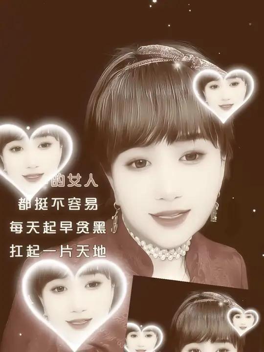《画中画爱心》天下的女人,都挺不容易,提前祝大家三八女神节快乐女性智慧妇女节做自己的女王娱