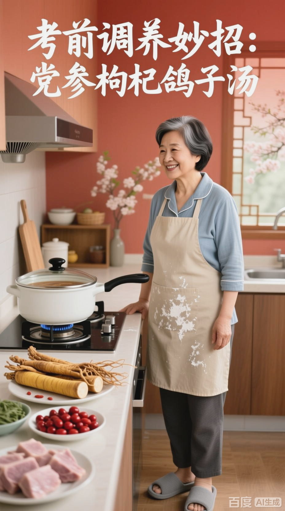 党参枸杞鸽子汤,考前调养好帮手