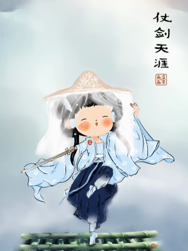 手机壁纸30张|可爱国风漫画合集