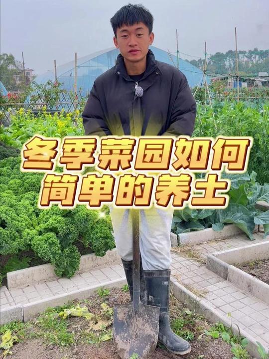 冬季菜园养土小技巧，一起学种菜