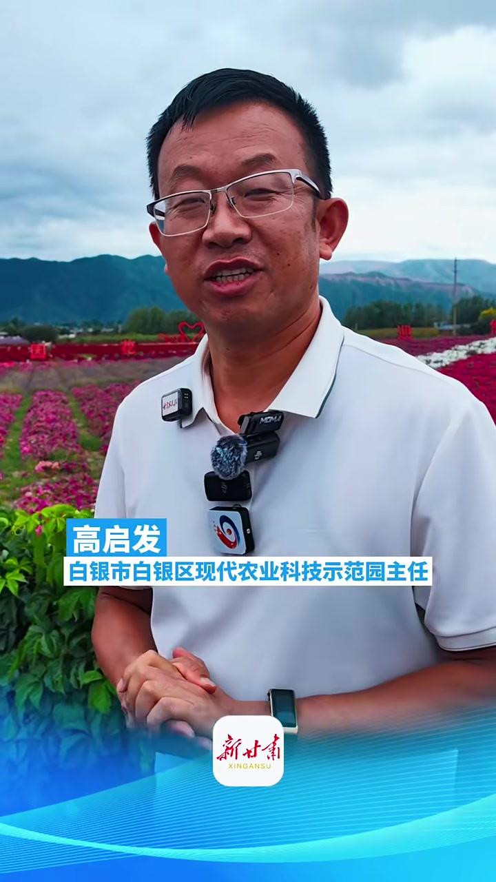现场报道｜白银区现代农业科技示范园区集农业新技术新品种示范推广、科普教育、休闲观光娱乐于一