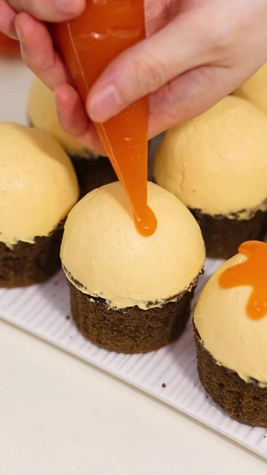 抹茶烧焦了也好吃？焙茶杏子麦芬蛋糕