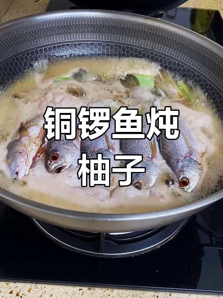 铜锣鱼炖柚子汁,鲜香四溢的完美搭配