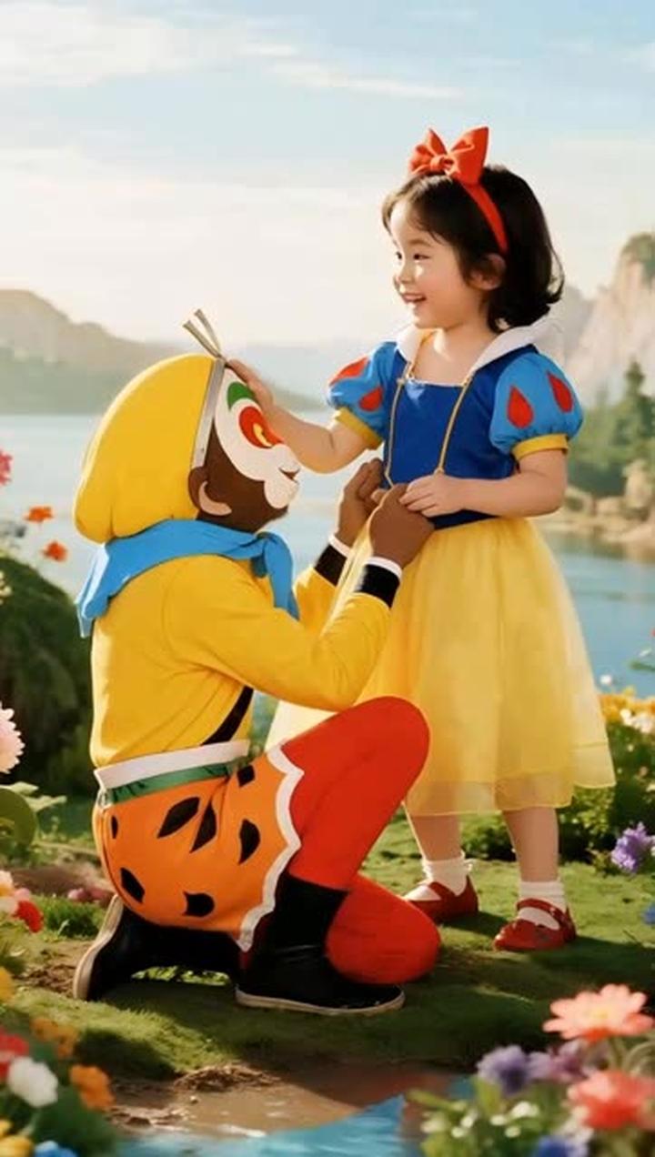 迪士尼公主头像，我的小公主