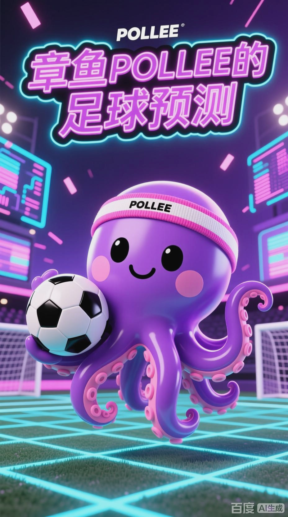 萌系章鱼POLLEE预测足球赛
