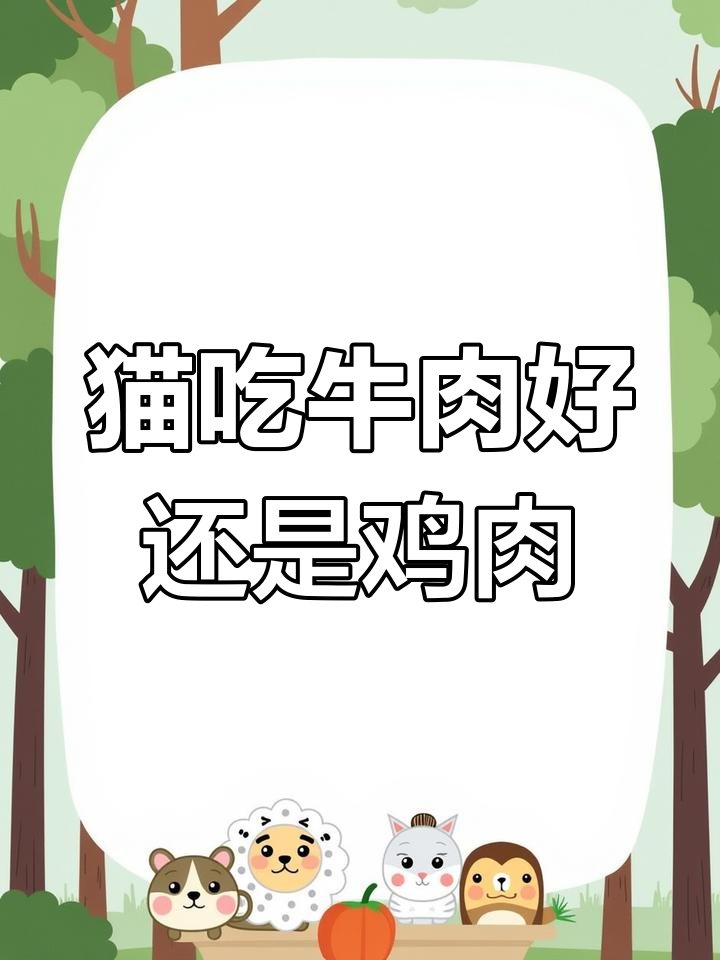 猫咪吃牛肉还是鸡肉更健康?了解两种肉的区别