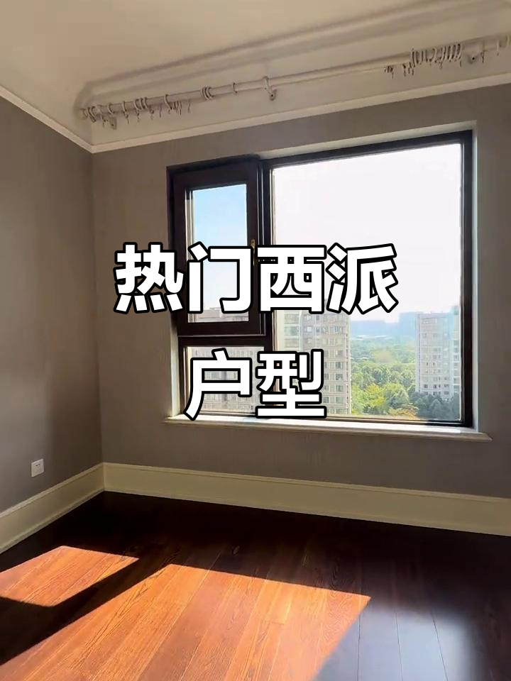 西派户型火爆,四房三卫设计,精装视野舒适