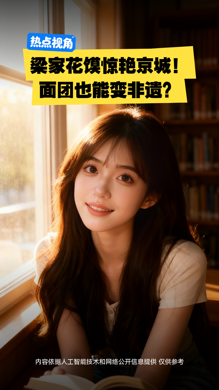 梁家花馍惊艳京城！面团也能变非遗？