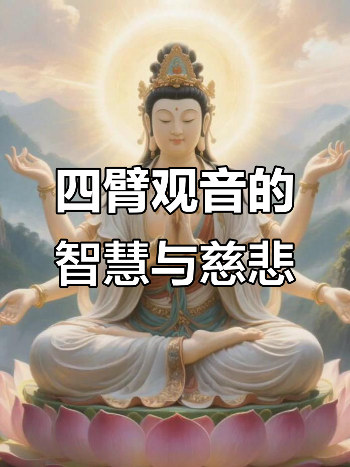 四壁观音:慈悲与智慧的完美化身,象征四大佛形与福报