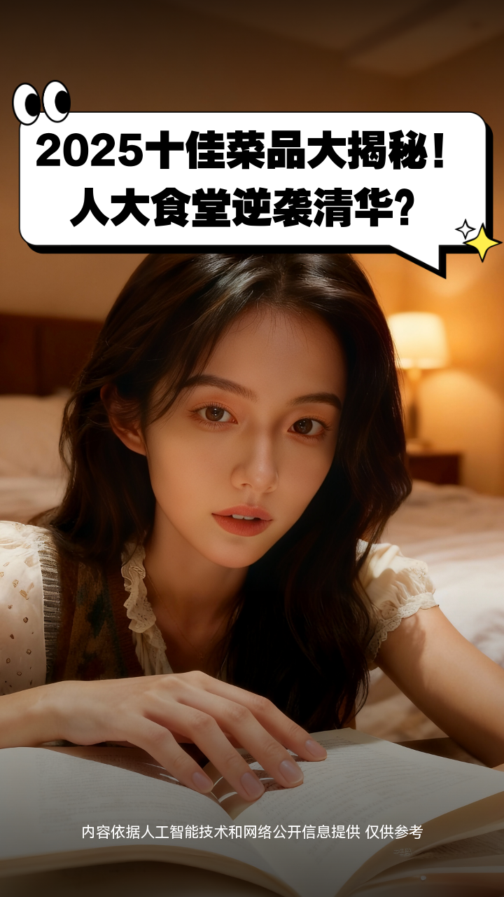 2025十佳菜品大揭秘！人大食堂逆袭清华？