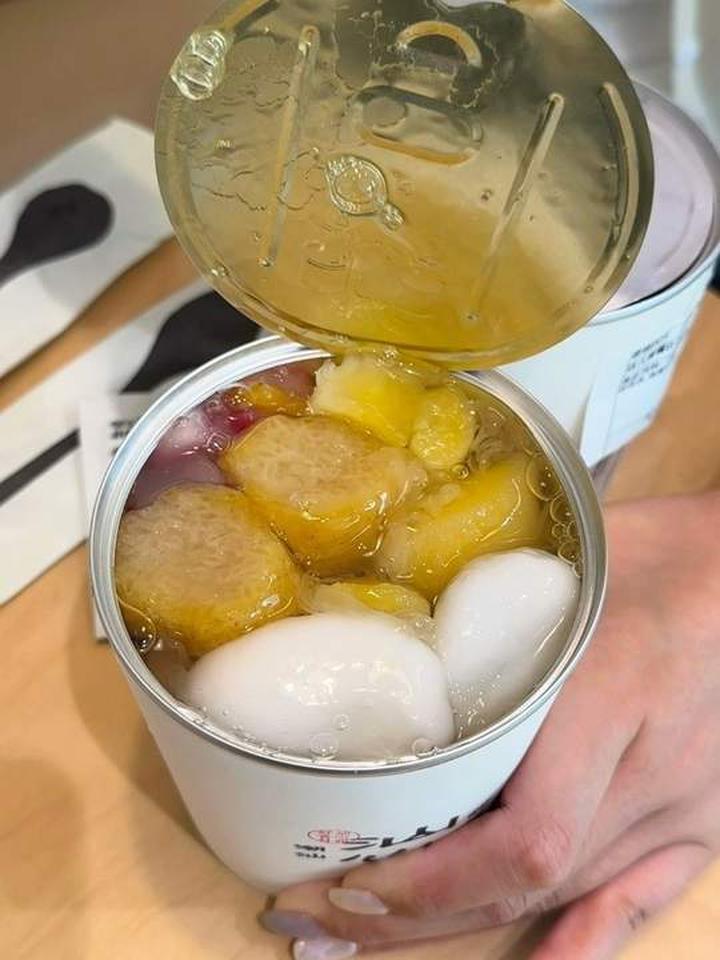 好朋友奖励我一碗凉粽潮汕甜汤