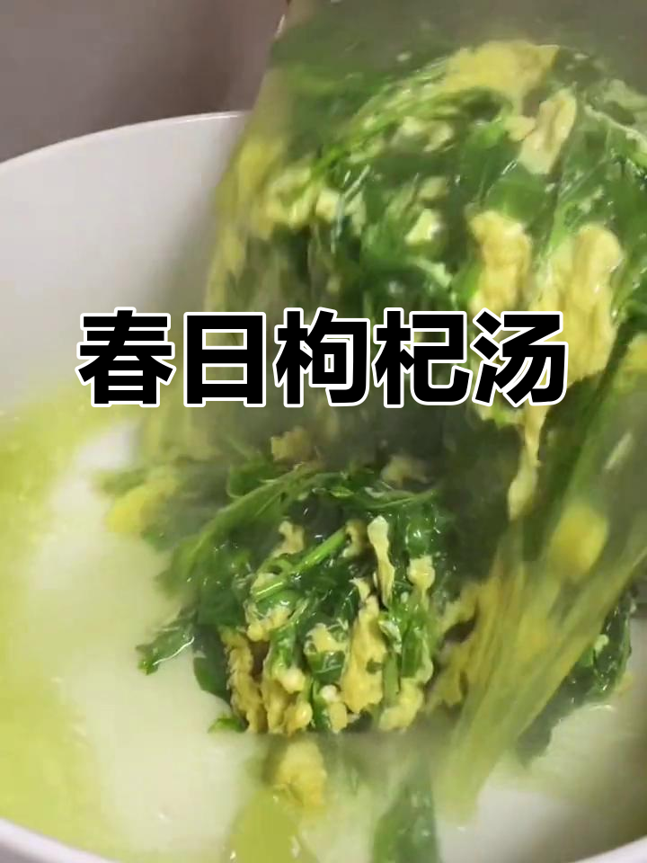 7月尝鲜!春季枸杞头,嫩绿细枝汤中美