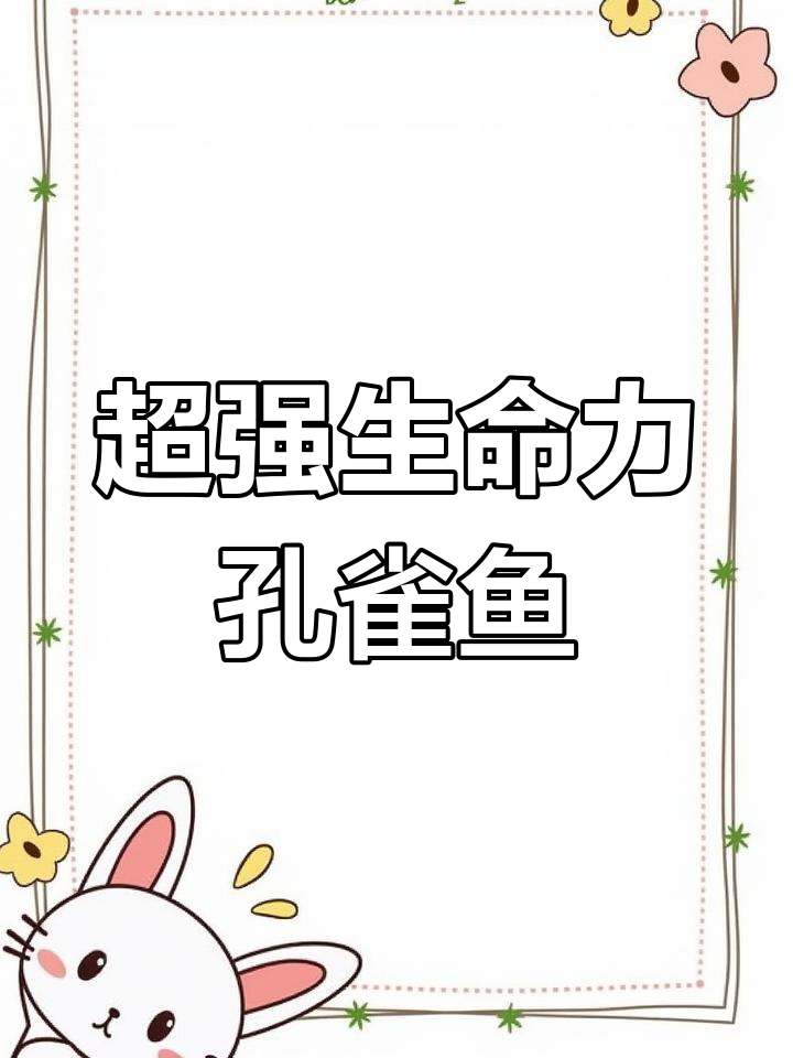 黄金孔雀鱼:优雅又好养,轻松打造美丽水族景观