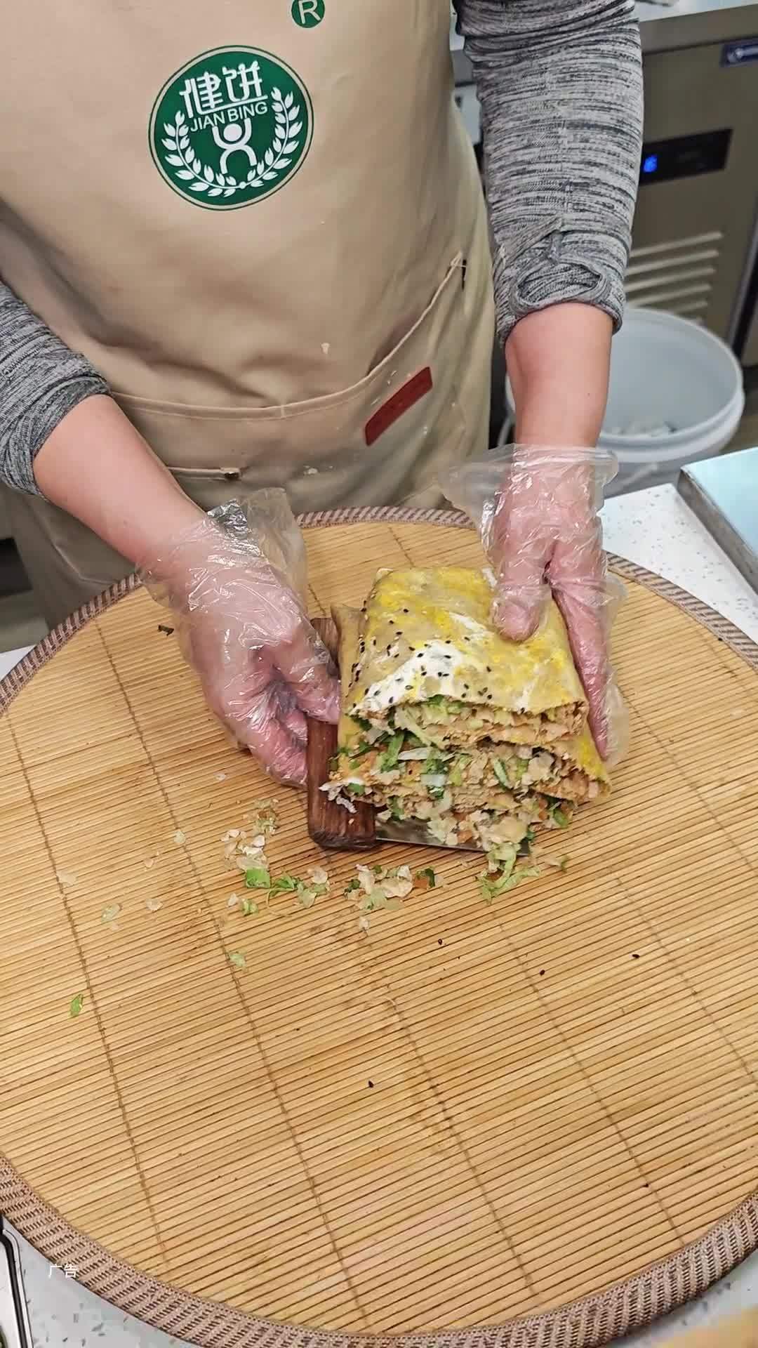 新店开业就是给力!健饼煎饼 煎饼 煎饼果子 早餐 长安万达