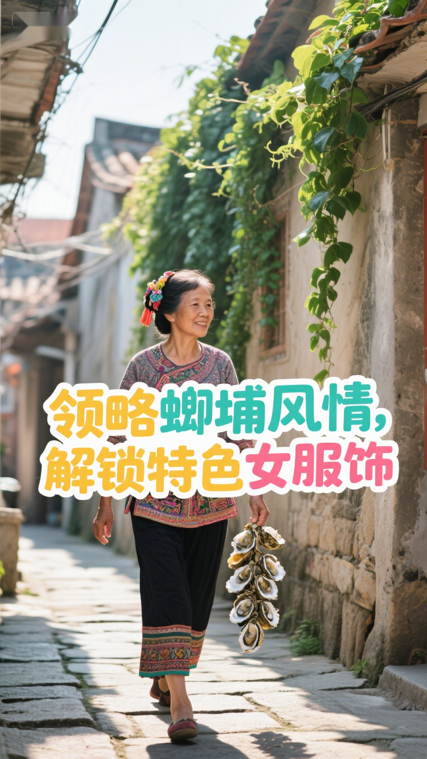 领略蟳埔风情,解锁特色女服饰